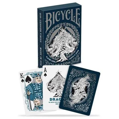 Bicycle Dragon Playing Cards - 073854024300 - Bicycle - The Little Lost Bookshop