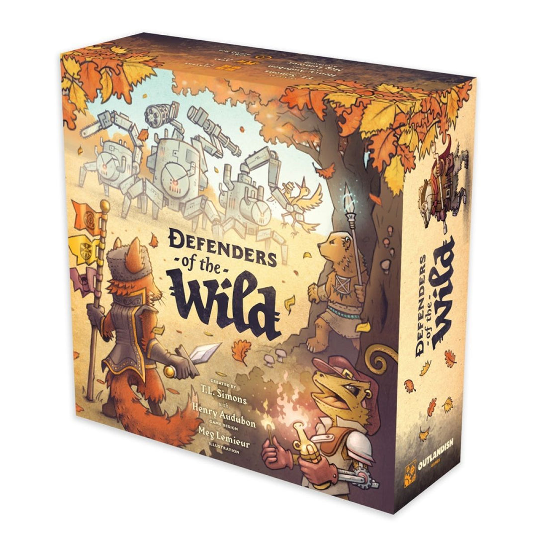 Defenders of the Wild - 732388398331 - Board Game - Outlandish Games - The Little Lost Bookshop