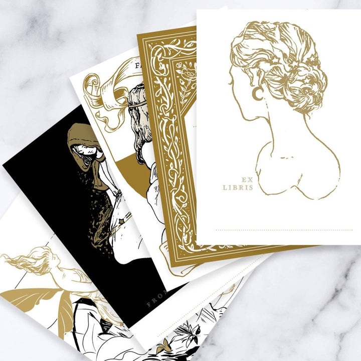 Enchanted Mix Pack Bookplates - 10 pack - 712221236754 - Bookplate - Fleur & Fable - The Little Lost Bookshop