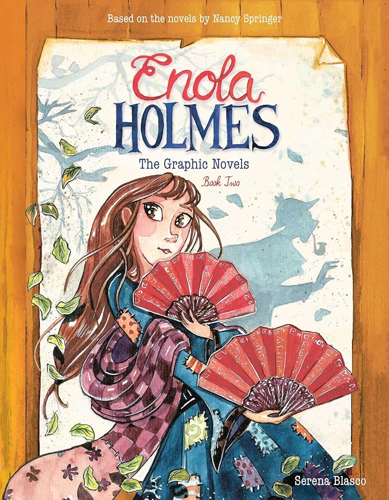 Enola Holmes: The Graphic Novels: The Case of the Peculiar Pink Fan, The Case of the Cryptic Crinoline, and The Case of Baker Street Station (Volume 2) - 9781524871352 - Serena Blasco, Tanya Gold - Andrews McMeel Publishing - The Little Lost Bookshop