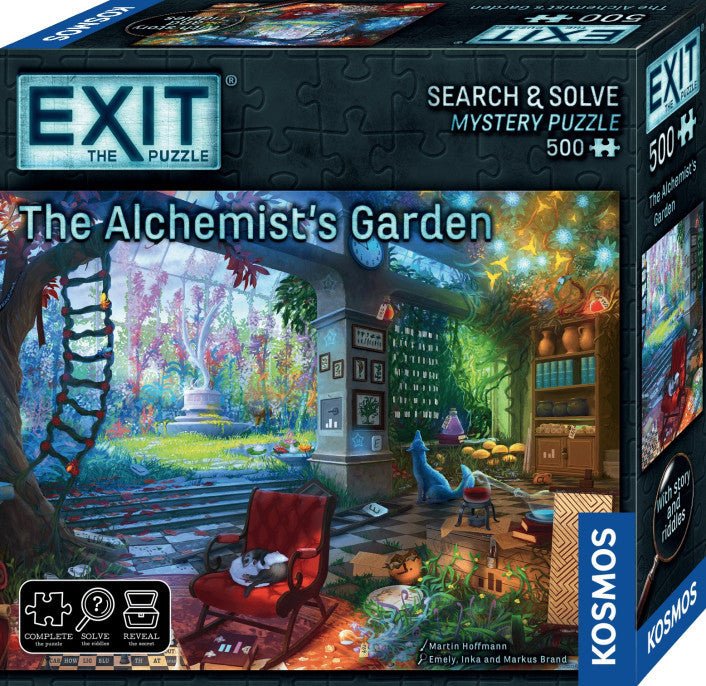 Exit: The Alchemist's Garden (500pc) - 5060282511835 - Game - The Little Lost Bookshop
