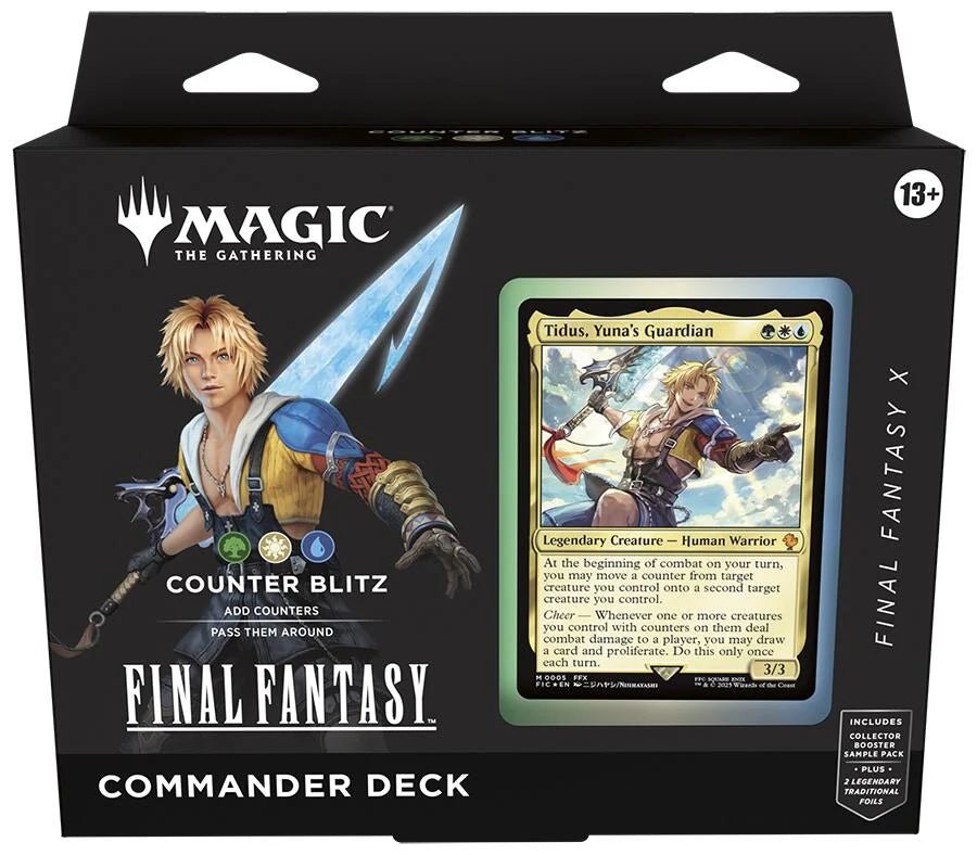 Final Fantasy Commander Deck - 195166270999 - Game - The Little Lost Bookshop