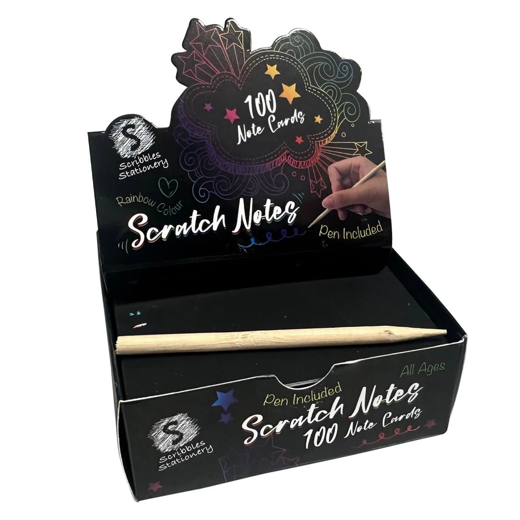 Rainbow Scratch Notes - 9350375017006 - Game - The Little Lost Bookshop