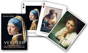 Vermeer and Genre Artists From the Golden Age Playing Cards