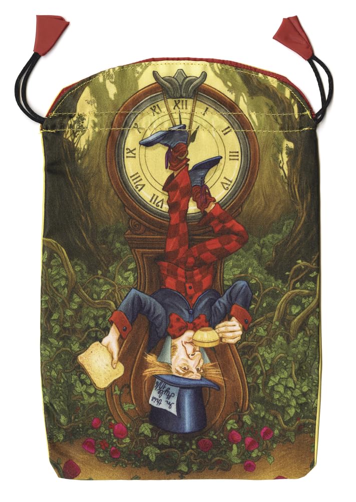 Tarot in Wonderland Satin Bag (Tarot in Wonderland, 2) - 9780738760216 - Barbara Moore, Eugene Smith - Llewellyn Publications - The Little Lost Bookshop