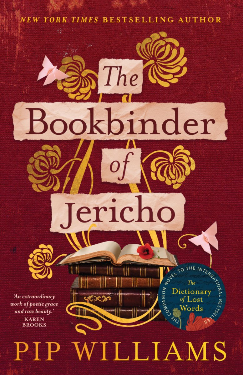 The Bookbinder of Jericho - 9781922992925 - Pip Williams - Affirm Press - The Little Lost Bookshop