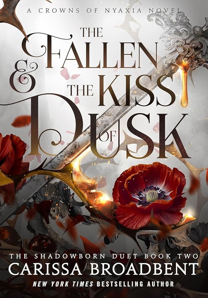 The Fallen and the Kiss of Dusk - 9781035051656 - Carissa Broadbent - Tor UK - The Little Lost Bookshop