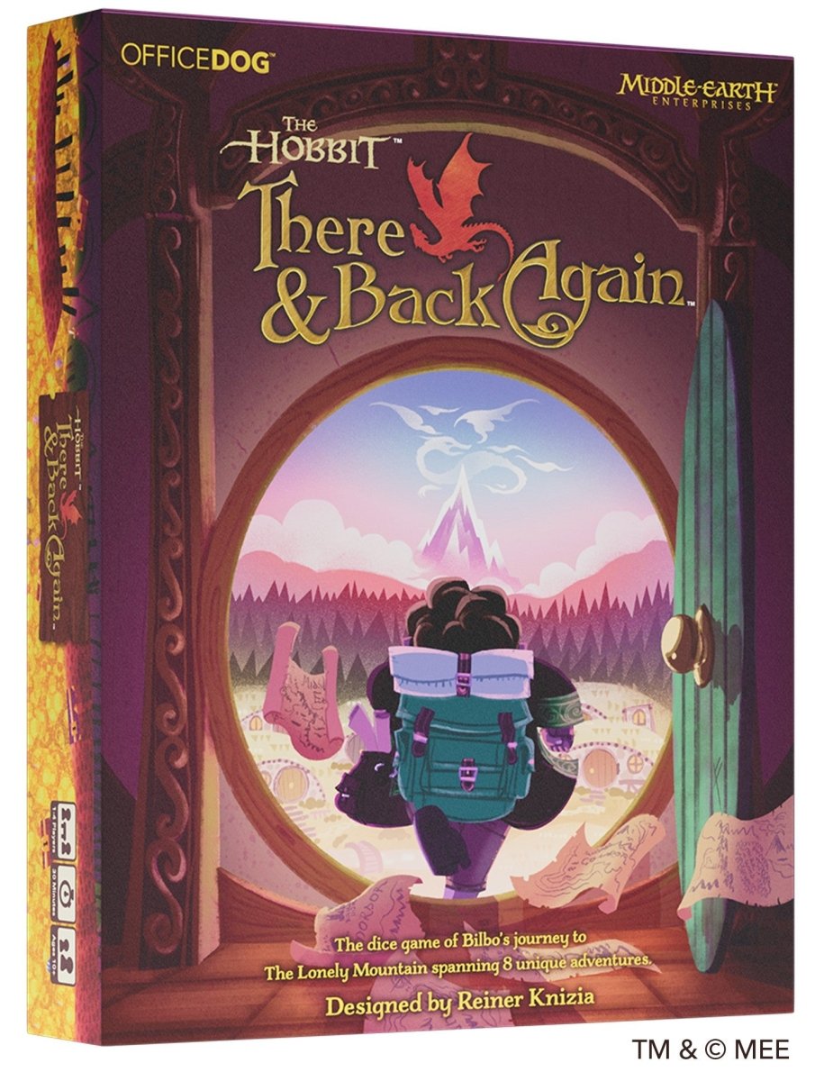 The Hobbit - There and Back Again - 841333132248 - Game - Asmodee - The Little Lost Bookshop