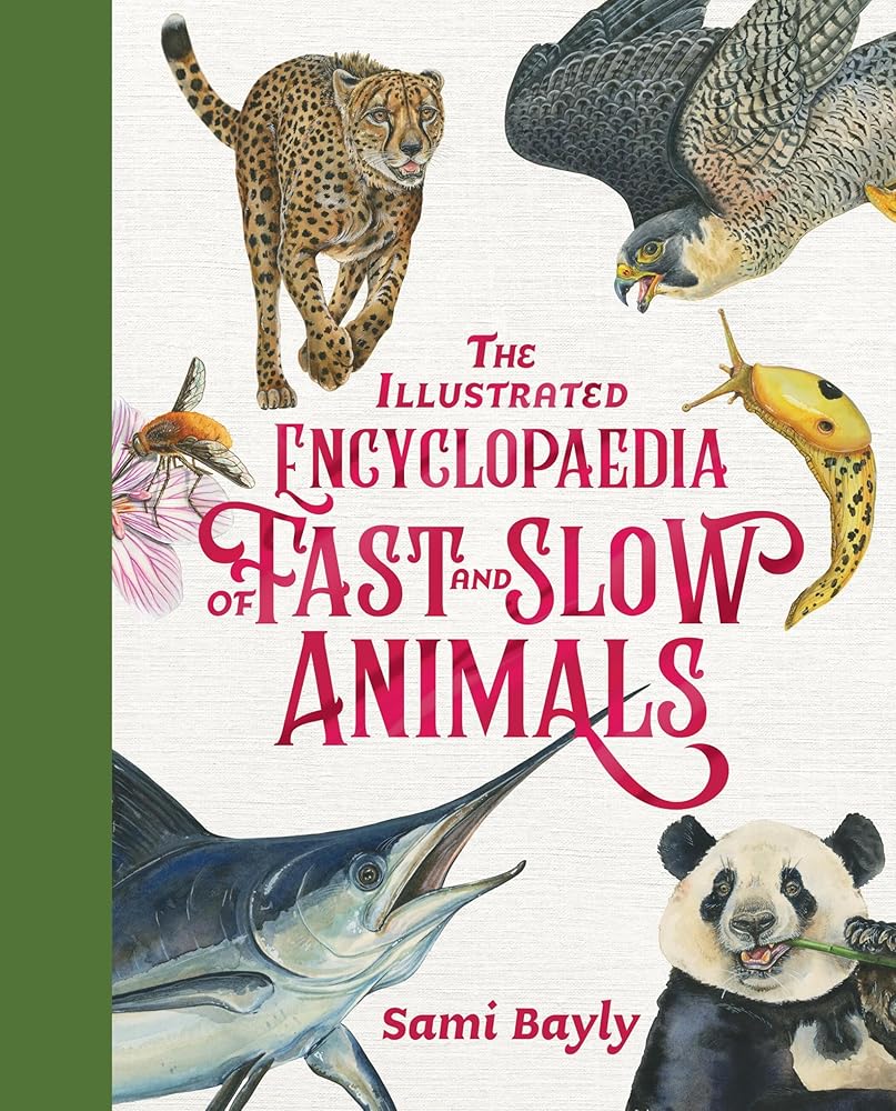 The Illustrated Encyclopaedia of Fast and Slow Animals - 9780734421418 - Sami Bayly - Lothian Children's Books - The Little Lost Bookshop