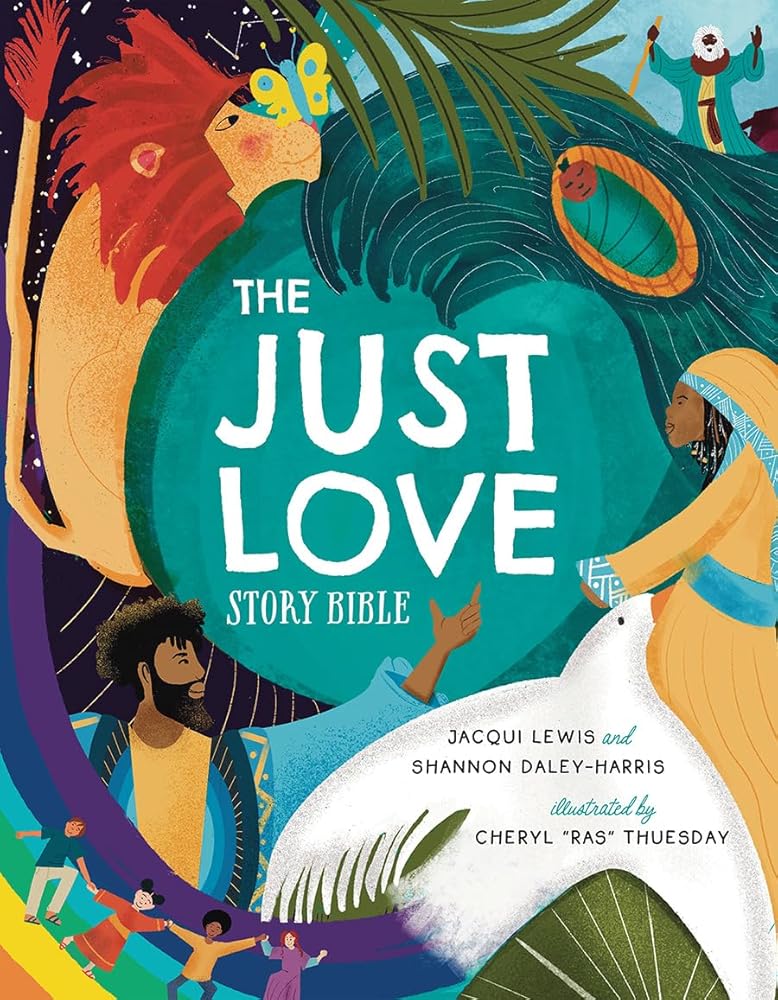The Just Love Story Bible - 9781506487182 - Jacqui Lewis, Shannon Daley - Harris, Cheryl Thuesday - Beaming Books - The Little Lost Bookshop