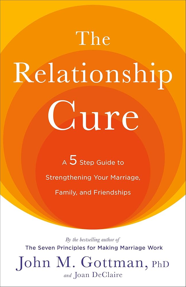 The Relationship Cure: A 5 Step Guide to Strengthening Your Marriage, Family, and Friendships - 9780609809532 - John Gottman - Penguin Random House - The Little Lost Bookshop
