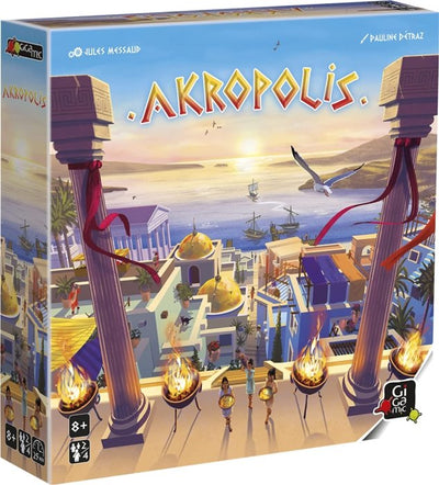 Akropolis - 3421273360917 - Board Games - The Little Lost Bookshop