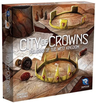 City of Crowns: Paladins of the West Kingdom - 810011722521 - VR - Board Games - The Little Lost Bookshop