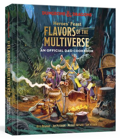 D&D Heroes' Feast: Flavours of the Multiverse Cookbook - 9781984861313 - Let's Play Games - The Little Lost Bookshop