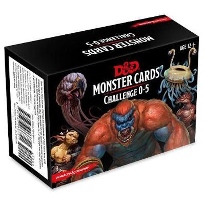 Dungeons & Dragons: Spellbook Cards Monster Challenge 0-5 - 9780786966721 - VR - The Little Lost Bookshop