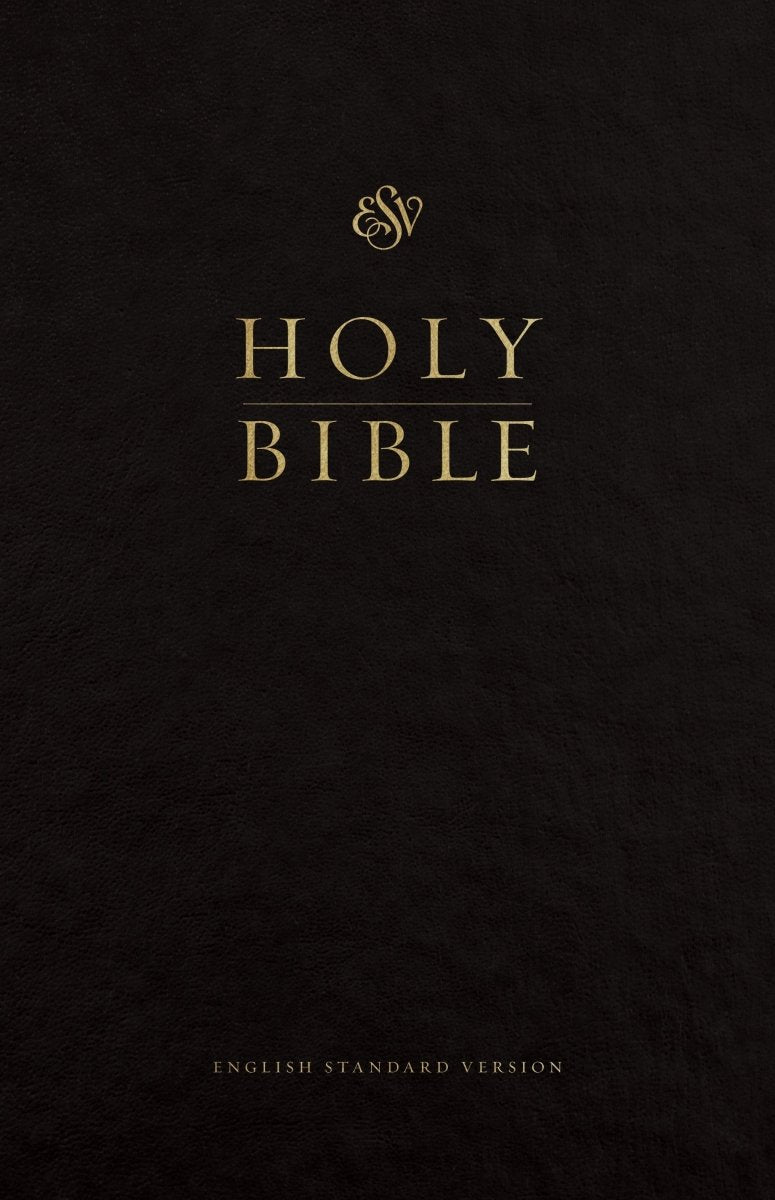 ESV Premium Pew and Worship Bible (Black) - 9781433563461 - ESV - Crossway - The Little Lost Bookshop
