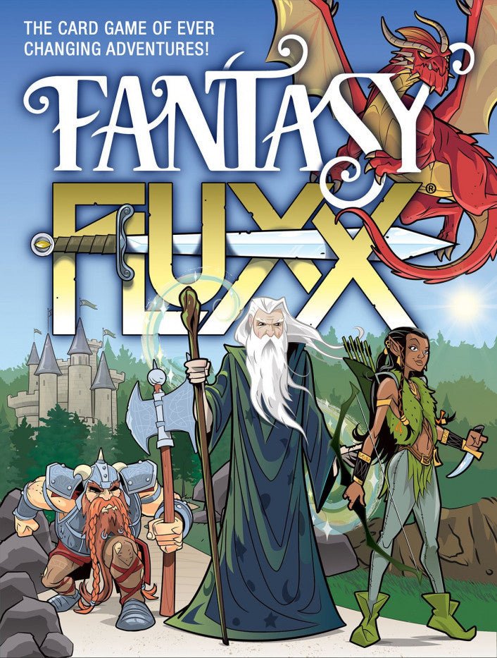 Fantasy Fluxx - 850023181008 - Card Game - Looney Labs - The Little Lost Bookshop