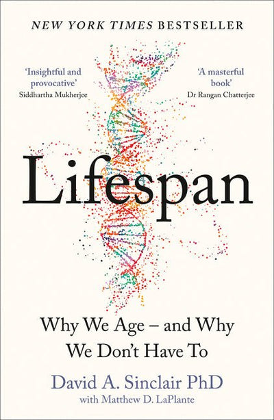 Lifespan: Why We Age - and Why We Don't Have To - 9780008292355 - David Sinclair - HarperCollins Publishers - The Little Lost Bookshop