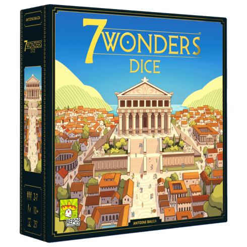 7 Wonders Dice -  - 7 Wonders - Asmodee - The Little Lost Bookshop