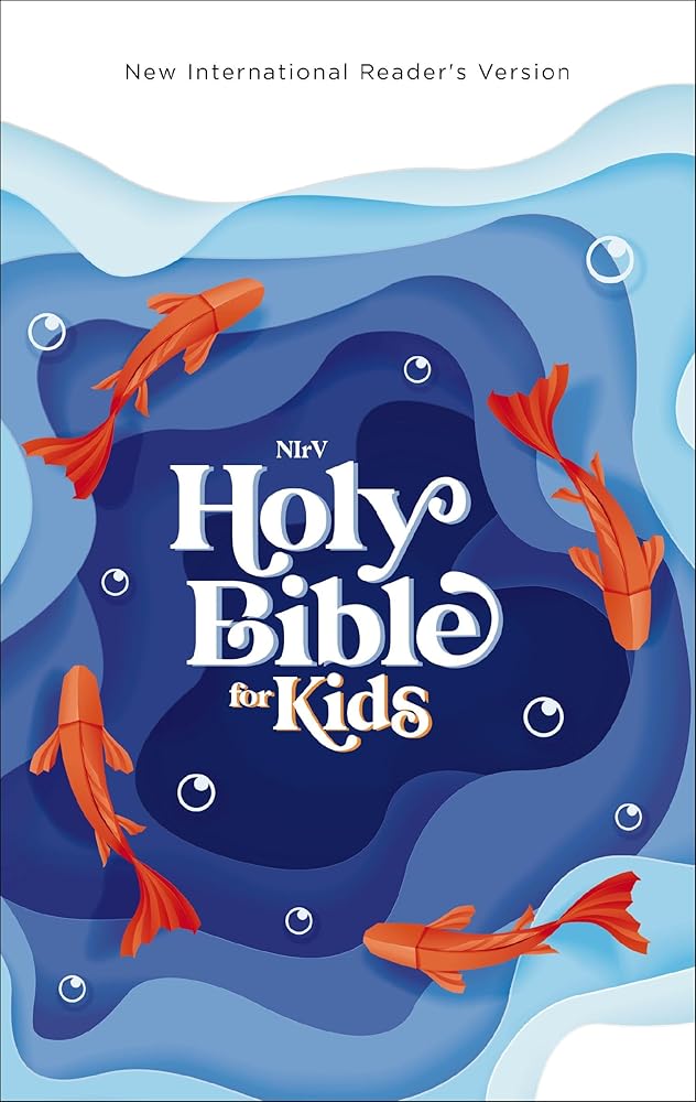 NIrV, Outreach Bible for Kids, Paperback, Blue cover image