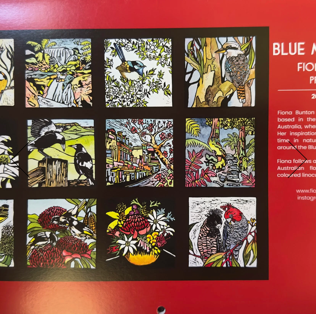 2026 Fiona Bunton Calendar - Blue Mountains