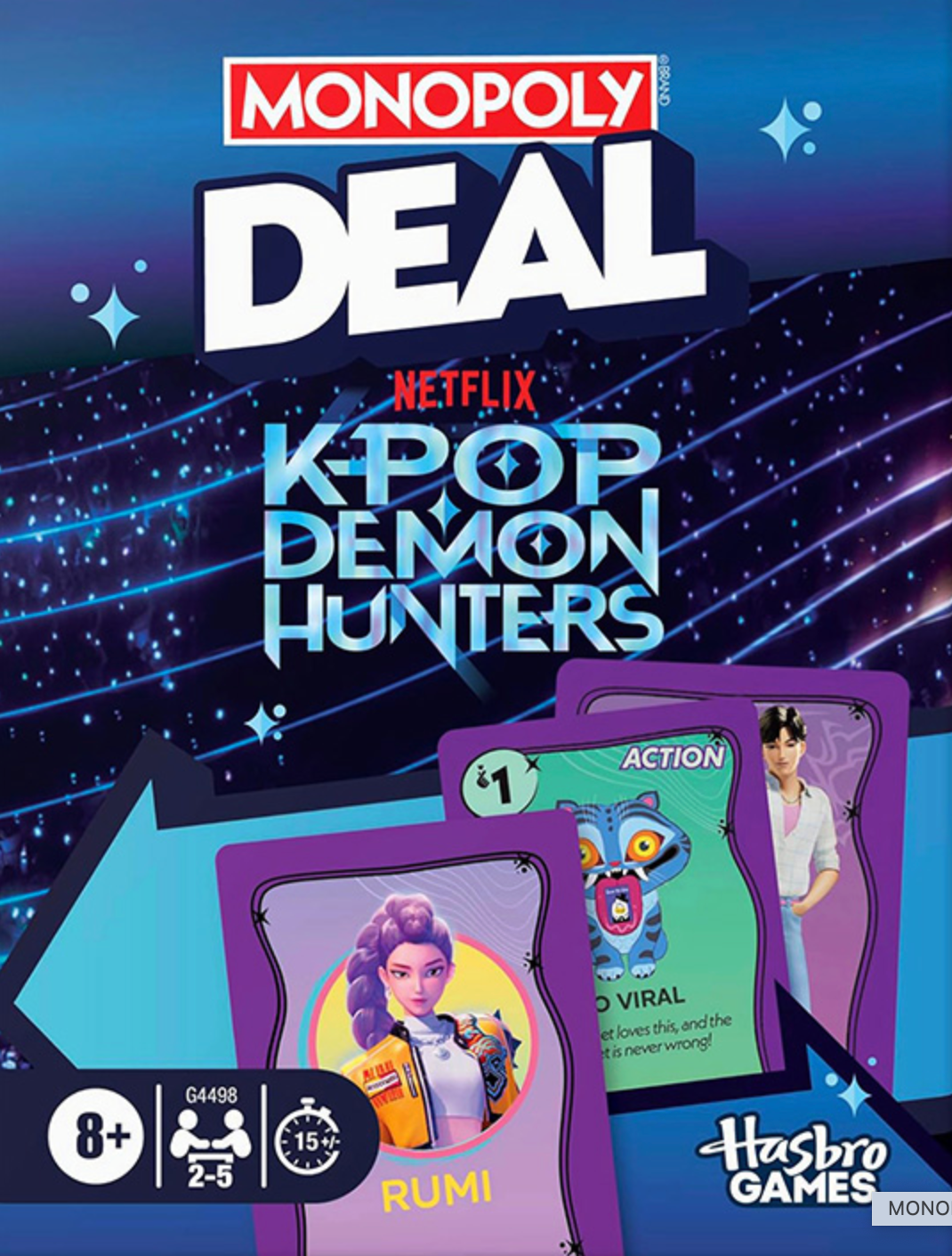 K-Pop Demon Hunters Monopoly Deal