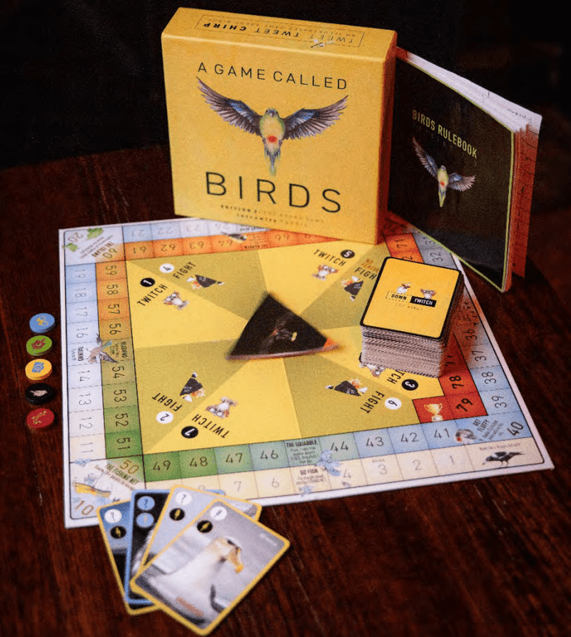 A Game Called Birds - 9369900079105 - Game - Woodslane Press - The Little Lost Bookshop