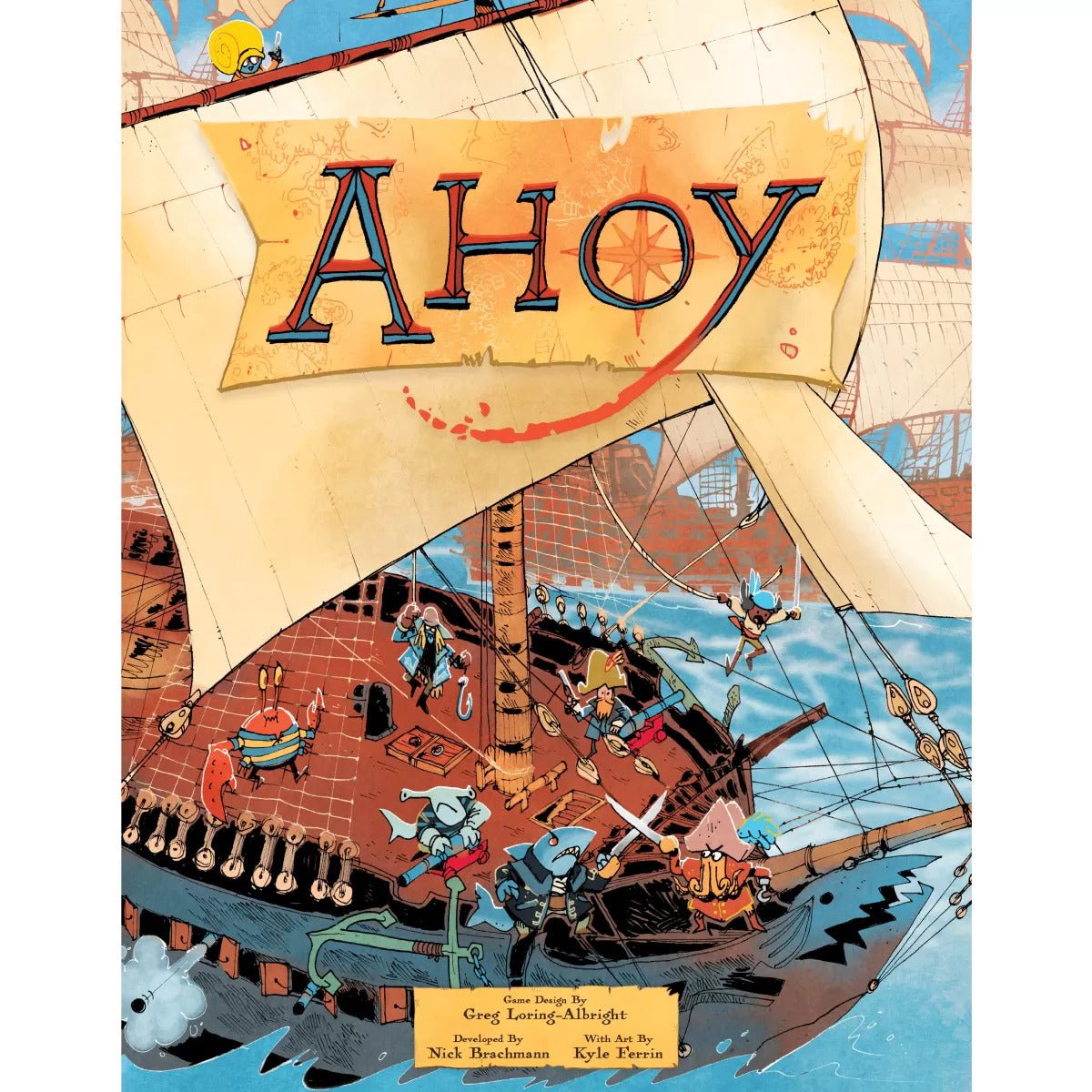 Ahoy - 672975032166 - Greg Loring - Albright, Nick Brachmann, Kyle Ferrin - The Little Lost Bookshop - The Little Lost Bookshop