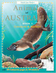Animals of Australia Colouring Book - 9781921756269 - Board Games - The Little Lost Bookshop