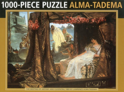 Antony and Cleopatra by Alma Tadema: 1000 - piece puzzle - 9780754825227 - Jigsaw - Peony - The Little Lost Bookshop