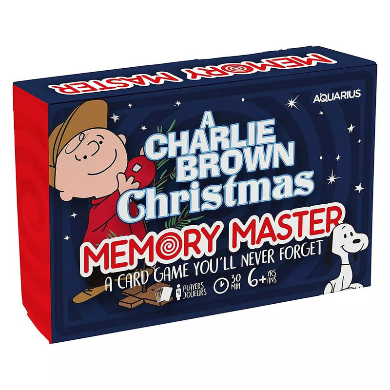 Aquarius Puzzles Peanuts Charlie Brown Christmas Memory Master Card Game - 840391158818 - The Little Lost Bookshop - The Little Lost Bookshop