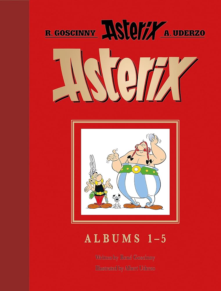 Asterix: Asterix Gift Edition: Albums 1–5: Asterix the Gaul, Asterix and the Golden Sickle, Asterix and the Goths, Asterix the Gladiator, Asterix and the Banquet - 9781408728314 - René Goscinny, Albert Uderzo - Sphere - The Little Lost Bookshop