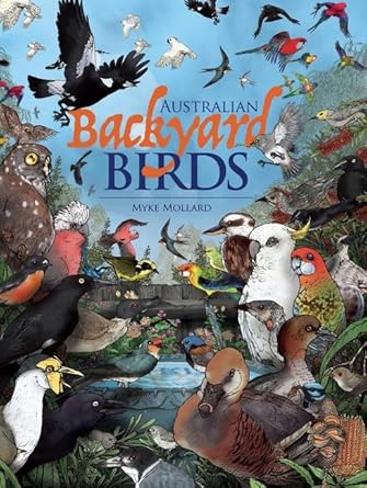 Australian Backyard Birds - 9781922800237 - Myke Mollard - Woodslane Press - The Little Lost Bookshop