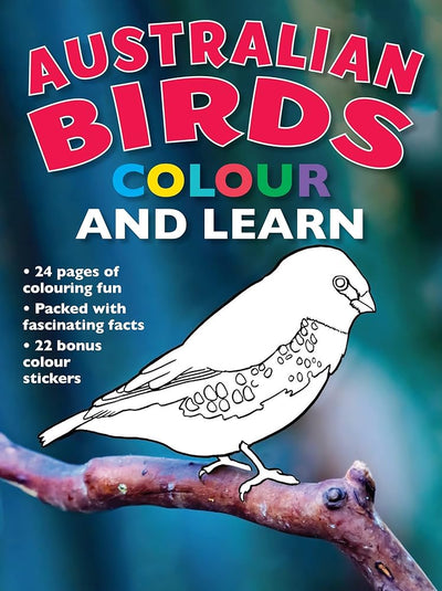 Australian Birds Colour and Learn - 9781760794262 - New Holland Publishers - New Holland Publishers - The Little Lost Bookshop
