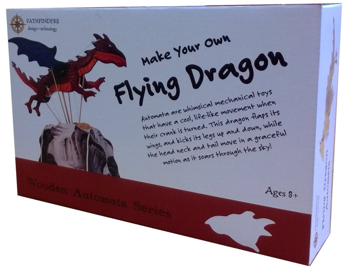 Automaton Dragon Wooden Kit - 6714 - Science and Nature - The Little Lost Bookshop