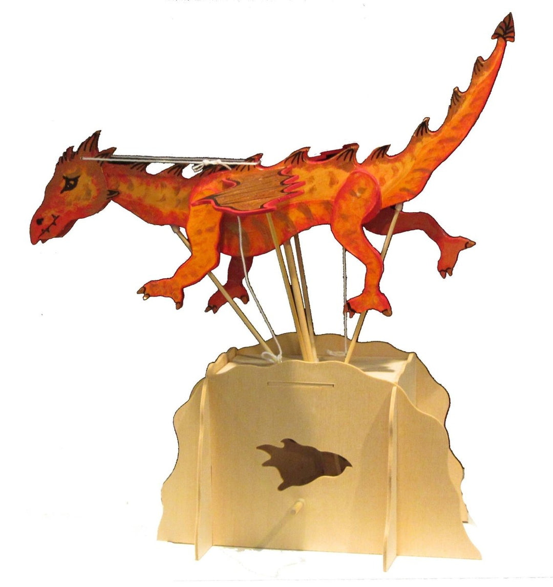 Automaton Dragon Wooden Kit - 6714 - Science and Nature - The Little Lost Bookshop