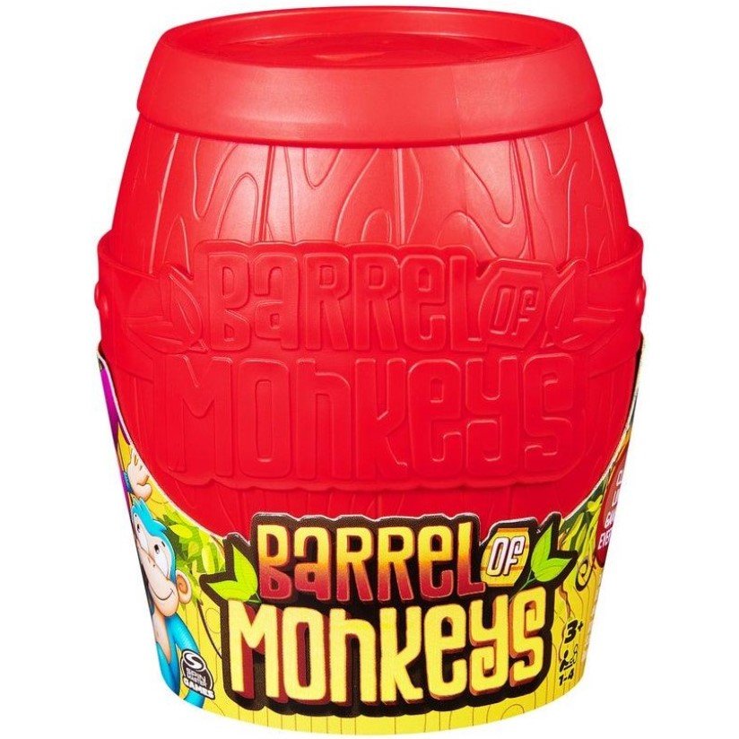 Barrel of Monkeys - 681147013674 - Jedko Games - The Little Lost Bookshop
