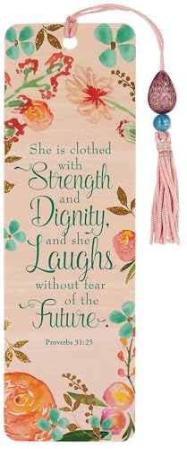 Bookmark: Proverbs 31: She Is Clothed With Strength And Dignity - 9781441328861 - The Little Lost Bookshop - The Little Lost Bookshop