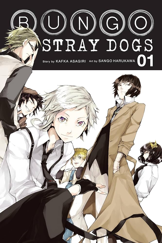 Bungo Stray Dogs, Vol. 1 (Volume 1) (Bungo Stray Dogs, 1) - 9780316554701 - Kafka Asagiri, Kevin Gifford, Sango Harukawa, Bianca Pistillo - Yen Press - The Little Lost Bookshop