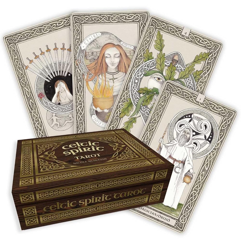Celtic Spirit Tarot (Rockpool Tarot) - 9781922786326 - Nicola McIntosh - Rockpool Publishing - The Little Lost Bookshop