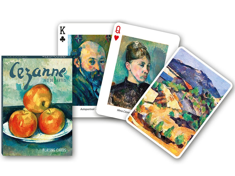 Cezanne Poker Playing Cards - 9001890159510 - The Little Lost Bookshop - The Little Lost Bookshop