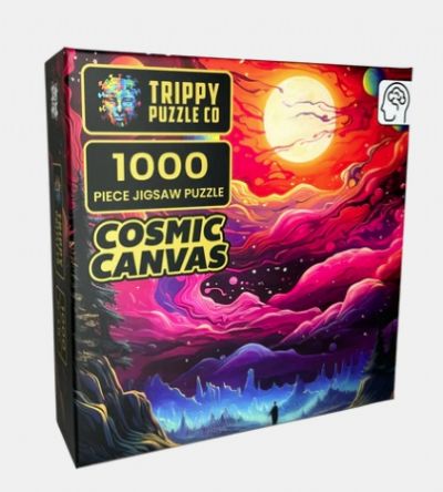 Cosmic Canvas 1000pc Jigsaw - 699838799783 - Game - The Little Lost Bookshop
