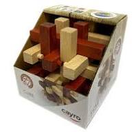 Cube Wood Puzzle - 8422878606917 - Jedko Games - The Little Lost Bookshop