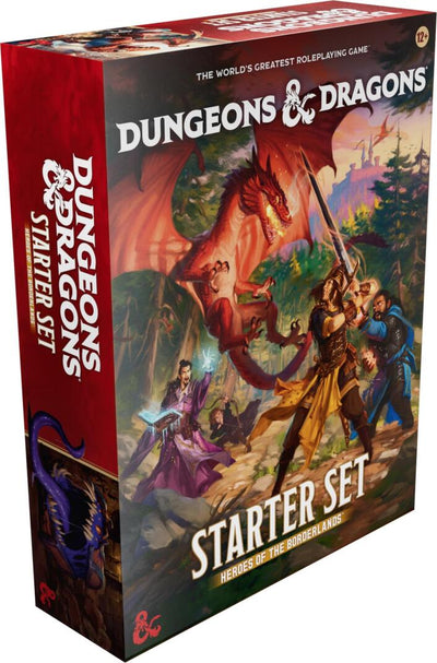 D&D Dungeons & Dragons Starter Set Heroes of the Borderlands - 195166293110 - D&D - Wizards of the Coast - The Little Lost Bookshop