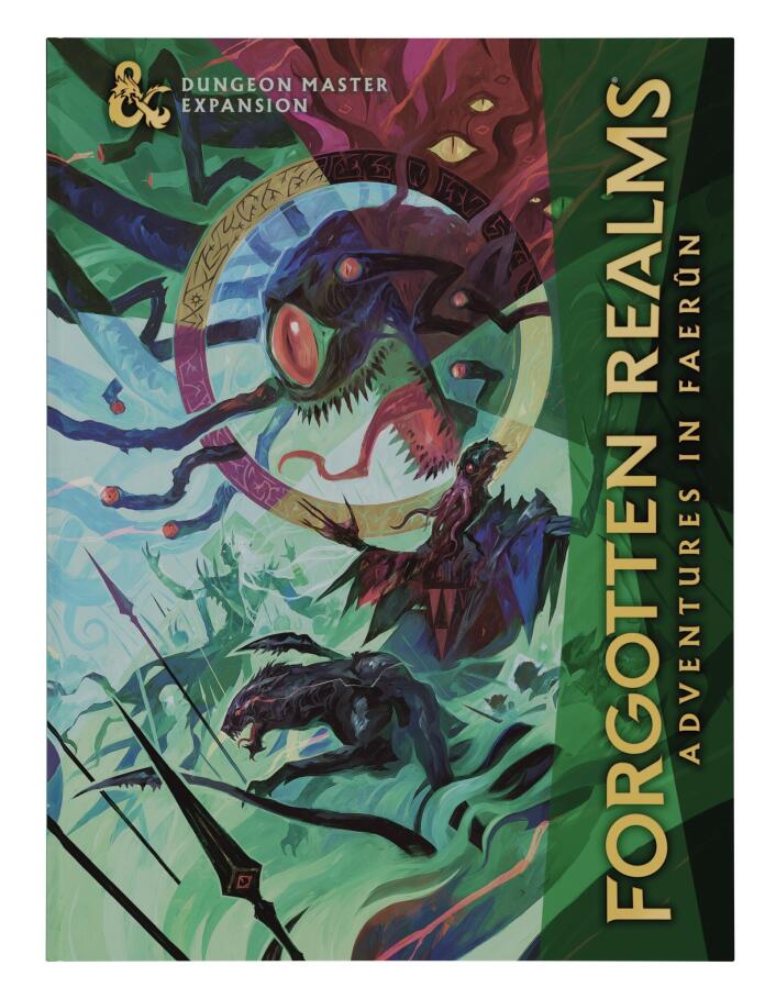 D&D Forgotten Realms Adventures in Faerun Hardcover Alternative Cover - 195166293479 - D&D - The Little Lost Bookshop