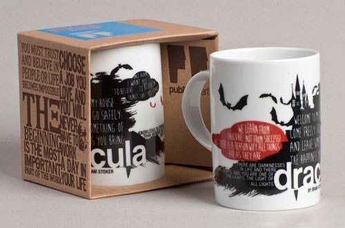 Dracula Porcelian Mug - 9786082211657 - Mug - Publikumart - The Little Lost Bookshop