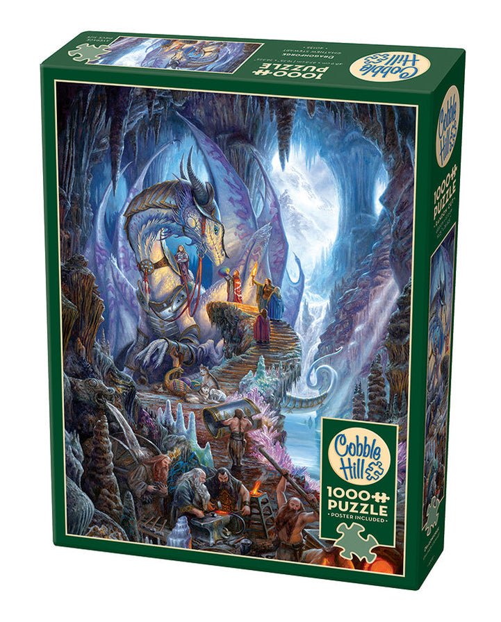Dragonforge Puzzle (1000pc) - 625012401357 - Puzzle - Cobble Hill - The Little Lost Bookshop
