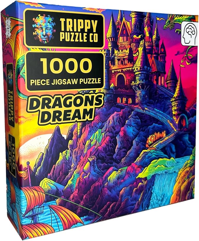 Dragons Dreams 1000pc Jigsaw - 699838799813 - Game - The Little Lost Bookshop