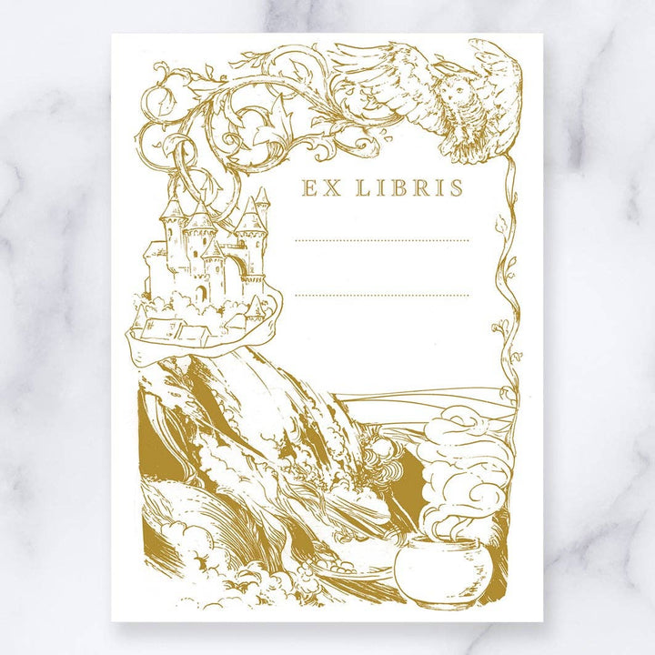 Fantasy Mix Pack Bookplates - 10 pack - 739601495990 - Bookplate - Fleur & Fable - The Little Lost Bookshop