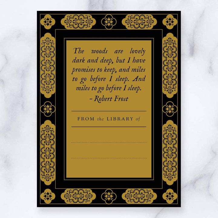 Fantasy Mix Pack Bookplates - 10 pack - 739601495990 - Bookplate - Fleur & Fable - The Little Lost Bookshop
